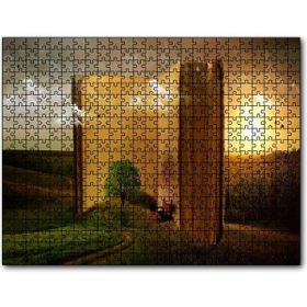 Cakapuzzle Açık Kitap ve Tabiat Illüstrasyon 255 Parça Puzzle