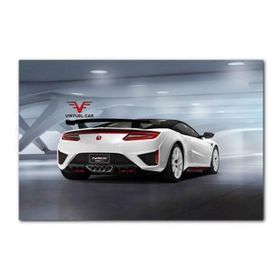 Cakapuzzle Acura Integra Type R Beyaz Arka Görünüş Mdf 255 Parça Puzzle