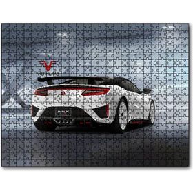 Cakapuzzle Acura Integra Type R Beyaz Arka Görünüş Mdf 500 Parça Puzzle