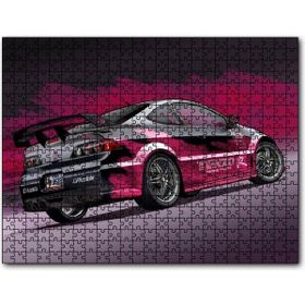 Cakapuzzle Acura Rsx Pembe Siyah Arkaplan Mdf 1000 Parça Puzzle
