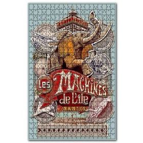 Cakapuzzle Adanın Makineleri Sergi Sarayı Nantes Fransa 120 Parça Puzzle