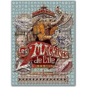 Cakapuzzle Adanın Makineleri Sergi Sarayı Nantes Fransa Ahşap 255 Parça Puzzle