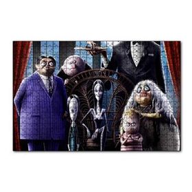 Cakapuzzle Addams Ailesi Yeni Film Görseli 120 Parça Ahşap Puzzle