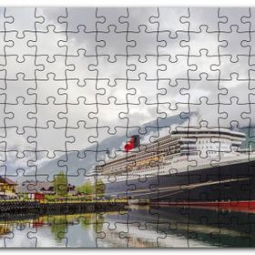 Cakapuzzle Adriyatik Denizinde Cruise Gemisi ve Bulutlar Mdf 255 Parça Puzzle