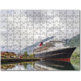 Cakapuzzle Adriyatik Denizinde Cruise Gemisi ve Bulutlar Mdf 500 Parça Puzzle