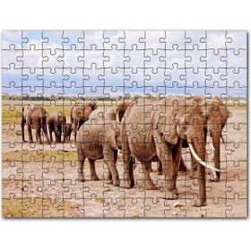 Cakapuzzle Afrika Savanada Filler Bir Arada Mdf 500 Parça Puzzle
