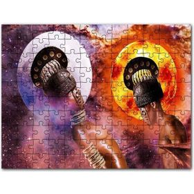 Cakapuzzle Afrikalı Tanrıça ve Hizmetkarı Mdf 1000 Parça Puzzle