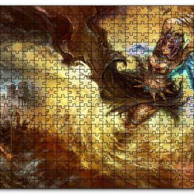 Cakapuzzle Afrikalı Tanrıça ve Kadın Savaşçı Mdf 500 Parça Puzzle