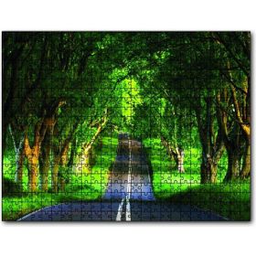 Cakapuzzle Ağaçlar ve Yol 500 Parça Puzzle