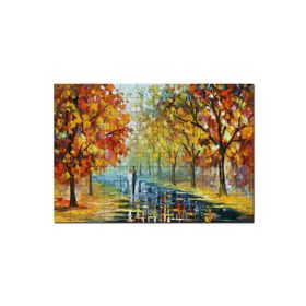 Cakapuzzle Ağaçlı Yolda Sevgili Çift Mdf 1000 Parça Puzzle