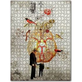 Cakapuzzle Ahşap Tablo Diego Max Sanat Görseli Ahşap 1000 Parça Puzzle