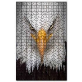 Cakapuzzle Akbaşlı Amerikan Kartalı Ön Görünüş Puzzle