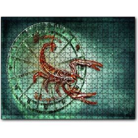 Cakapuzzle Akrep Burcu Sembo Astroloji Ahşap 1000 Parça Puzzle