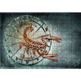 Cakapuzzle Akrep Burcu Sembo Astroloji Ahşap 255 Parça Puzzle
