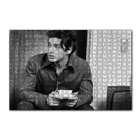 Cakapuzzle Al Pacino Elinde Kahve Fincanı 120 Parça Ahşap Puzzle
