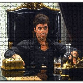 Cakapuzzle Al Pacino Tahtında Mdf 120 Parça Puzzle