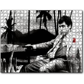 Cakapuzzle Al Pacino Tony Montana Yaralı Yüz Mdf 120 Parça Puzzle