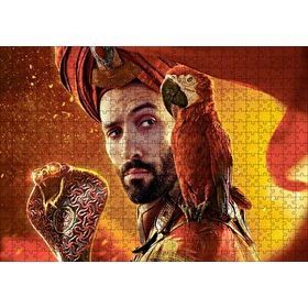 Cakapuzzle Aladdin Papağanı ve Asası 120 Parça Ahşap Puzzle