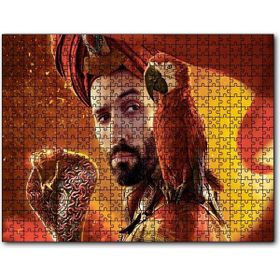 Cakapuzzle Aladdin Papağanı ve Asası Mdf 120 Parça Puzzle