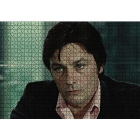 Cakapuzzle Alain Delon Renkli Görseller 120 Parça Ahşap Puzzle
