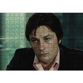Cakapuzzle Alain Delon Renkli Görseller 120 Parça Ahşap Puzzle