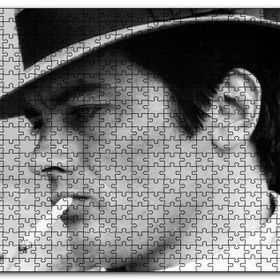 Cakapuzzle Alain Delon Şapkalı Mdf 120 Parça Puzzle