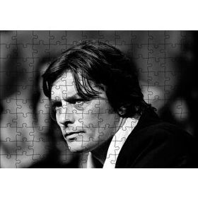 Cakapuzzle Alain Delon Siyah Beyaz Mdf 120 Parça Puzzle