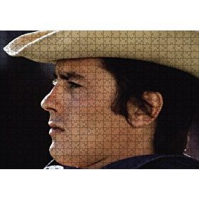 Cakapuzzle Alain Delon Uzaklara Bakan 120 Parça Ahşap Puzzle