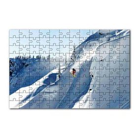 Cakapuzzle Alaskada Akrabotik Sporu Kayak 120 Parça Ahşap Puzzle