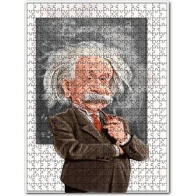 Cakapuzzle Alber Einstein Karatahta Karikatürize Ahşap 1000 Parça Puzzle