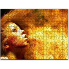 Cakapuzzle Alev Soluyan Alev Saçlı Kadın Mdf 120 Parça Puzzle
