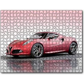 Cakapuzzle Alfa Romeo 4c Concept Kırmızı Otomobil Görseli Mdf 255 Parça Puzzle