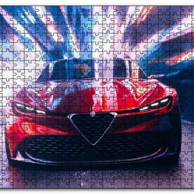 Cakapuzzle Alfa Romeo Zagato Mdf 120 Parça Puzzle