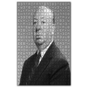 Cakapuzzle Alfred Hitchcock Efsane Yönetmen Ahşap 1000 Parça Puzzle