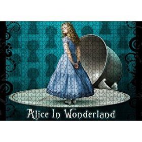 Cakapuzzle Alice Harikalar Diyarında Fincan ve Tabak 120 Parça Ahşap Puzzle