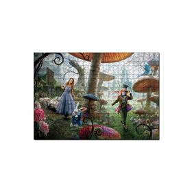 Cakapuzzle Alice Harikalar Diyarında Görseli 120 Parça Ahşap Puzzle
