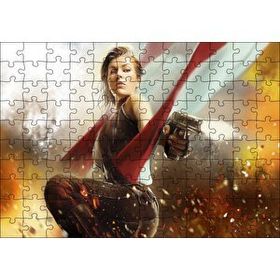 Cakapuzzle Alice Resident Evil 2020 Oyunu Mdf 120 Parça Puzzle