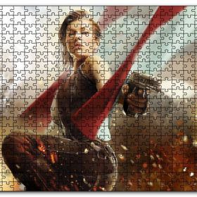 Cakapuzzle Alice Resident Evil 2020 Oyunu Mdf 500 Parça Puzzle