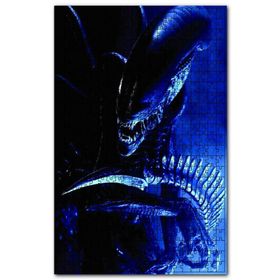 Cakapuzzle Alien Pusuda Görseli Ahşap 1000 Parça Puzzle