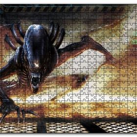 Cakapuzzle Alien Xenomorph Mdf 255 Parça Puzzle