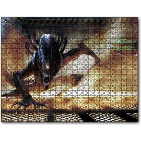 Cakapuzzle Alien Xenomorph Mdf 255 Parça Puzzle