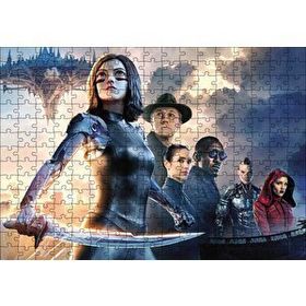 Cakapuzzle Alita Savaş Meleği Alternatif 120 Parça Ahşap Puzzle