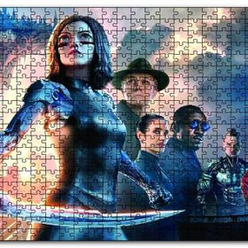 Cakapuzzle Alita Savaş Meleği Alternatif Mdf 120 Parça Puzzle