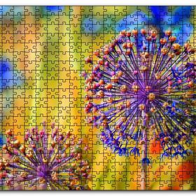 Cakapuzzle Allium Carinatum Ahşap 500 Parça Puzzle