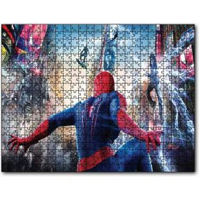 Cakapuzzle Amazing Spider Man 2 Electro Rhino Mdf 500 Parça Puzzle