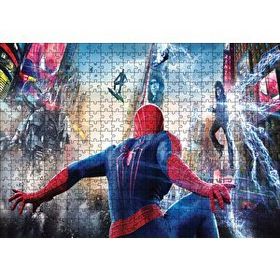 Cakapuzzle Amazing Spider Man 2 Electro Rhino Mdf 500 Parça Puzzle
