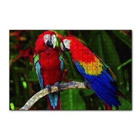 Cakapuzzle Amazon Papaganı 120 Parça Ahşap Puzzle
