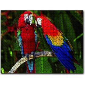 Cakapuzzle Amazon Papaganı Ahşap 1000 Parça Puzzle