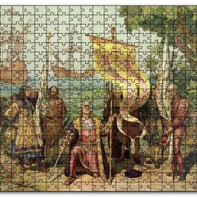 Cakapuzzle Amerika Kıtasının Keşfi Mdf 255 Parça Puzzle