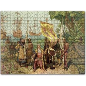 Cakapuzzle Amerika Kıtasının Keşfi Mdf 500 Parça Puzzle